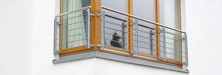 Brüstung französisches Fenster