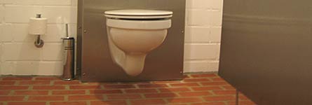 WC Anlage Edelstahl