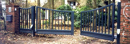 Toranlage Privatgrundstück